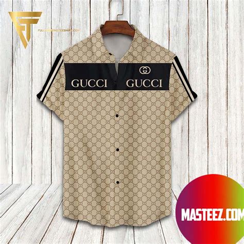 gucci hawaii shirt|Gucci white dress shirt.